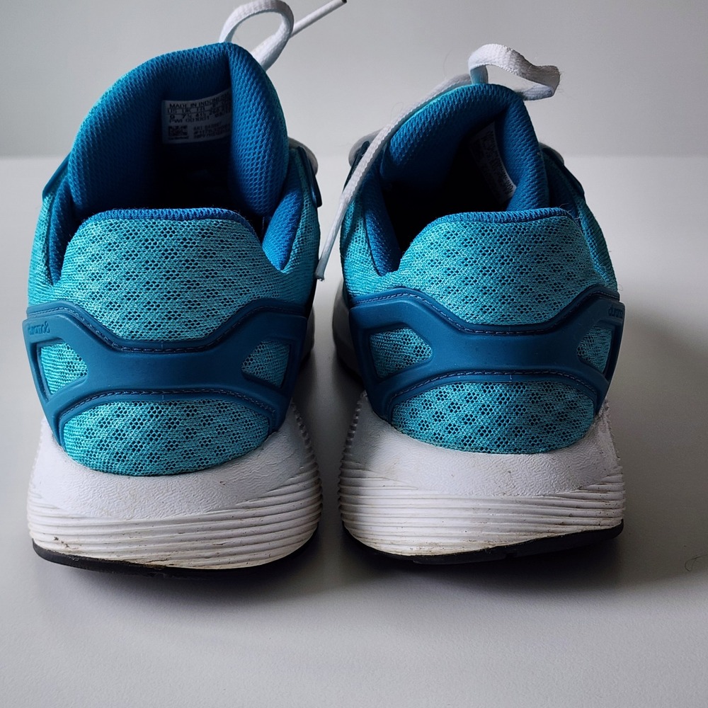 Adidas Duramo Running Shoes Womens 9 Cloudfoam Athletic Sneakers Turquoise Shoes - Picture 4 of 16